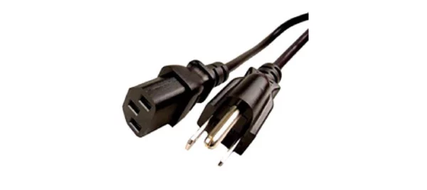 110V AC/10A US power cord UL/CSA 2ft (60cm)