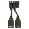 Fit-PC mini USB to USB A adapter - set of 2