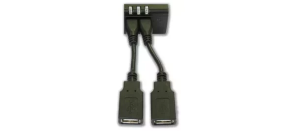 Fit-PC mini USB to USB A adapter - set of 2